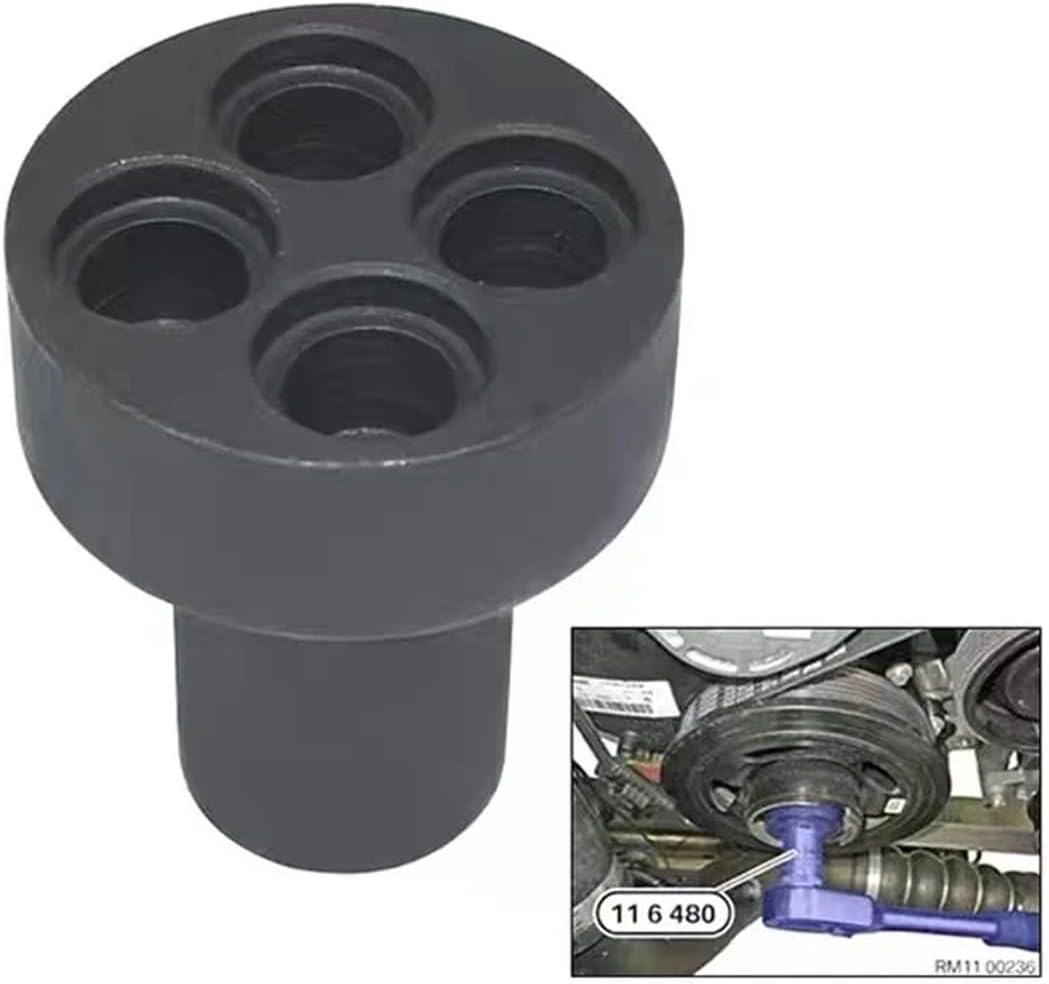 Crankshaft Rotating & Camshaft Timing Tool with VANOS Solenoid Valve Remover for BMW B38, B48, B58 Engines