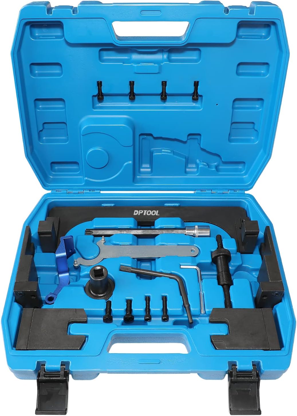 Camshaft Alignment & Timing Tool Kit for BMW MINI B36, B38, B48, B58 Engines – Includes T60 Cylinder Head Screw Socket & VANOS Solenoid Valve Remover