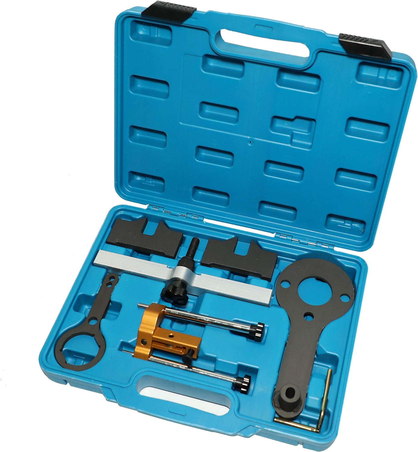 Engine Timing Locking Tool Kit for BMW V8 N63, N65, N74 – Compatible with X5, X6, 550i, 650i, 750i, 760i Camshaft & Tensioner Alignment