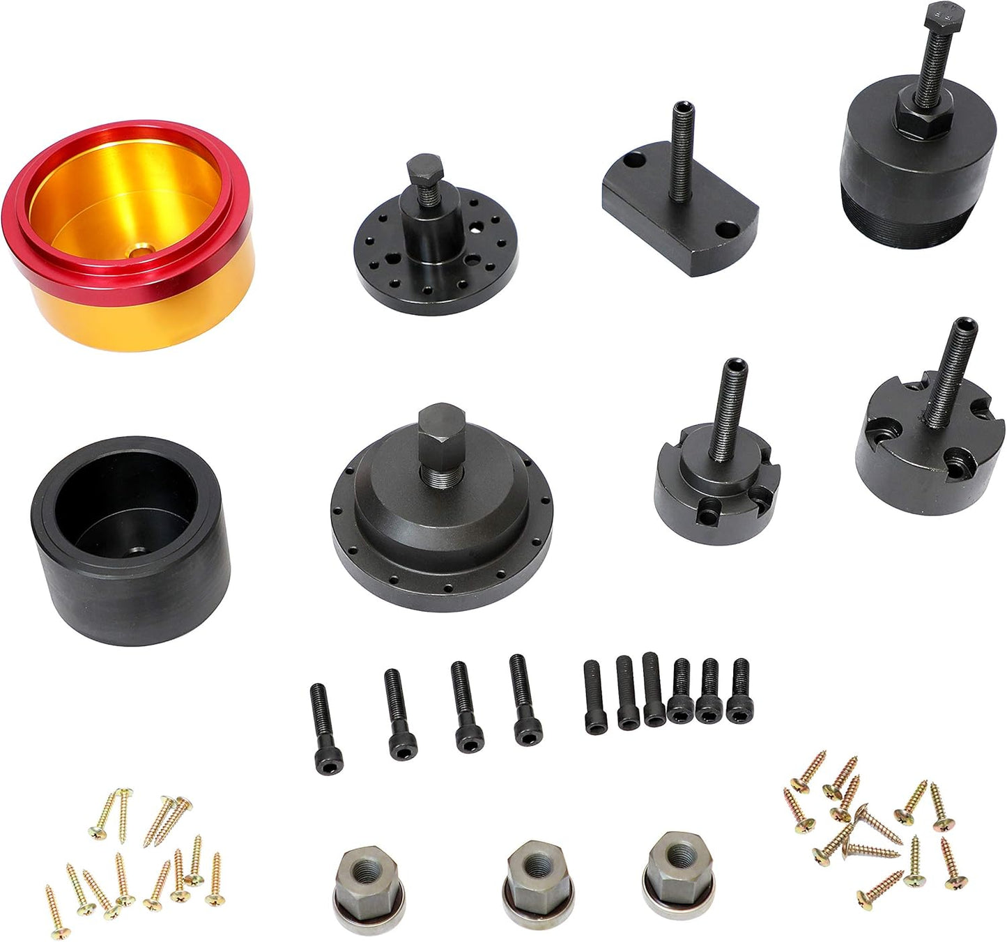 Upgraded Crankshaft Oil Seal Remover & Installer Kit for BMW – Front & Rear Seal Tool Compatible with N20, B38, N40, N42, N45, N45T, N46, N46T, N52, N53, N54, N55 Engines