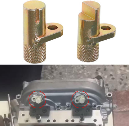 Engine VVT Pulley Holding Tool & Timing Calibration Dial Compatible with Mercedes-Benz M270 M274 – No Engine Cover Removal Required
