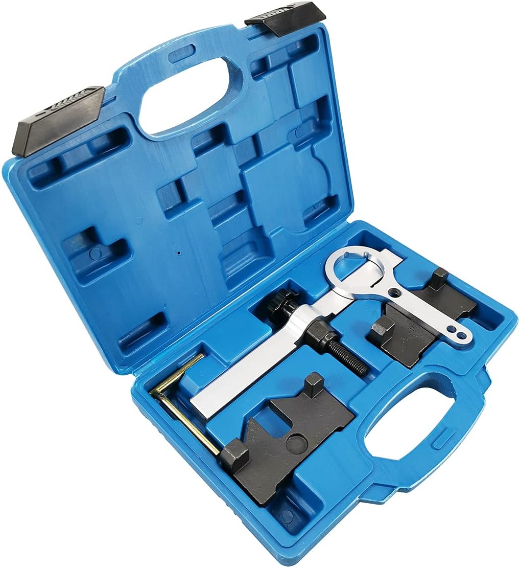 Engine Timing Tool Kit Set for BMW VANOS V8 N63 S63 N74 – Master Camshaft Alignment and Timing Locking Tool Set, Equivalent to BMW OEM 119890, 118090, 118570, 119190, 119893