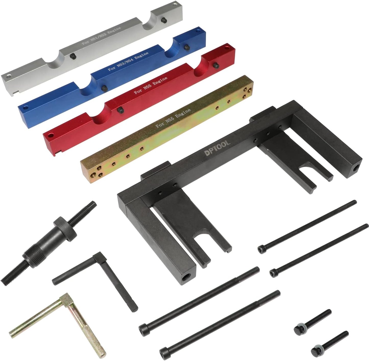 Master Engine Timing VANOS Camshaft Locking Tool Kit Compatible with BMW N51 N52 N53 N54 N55 S55 Engines
