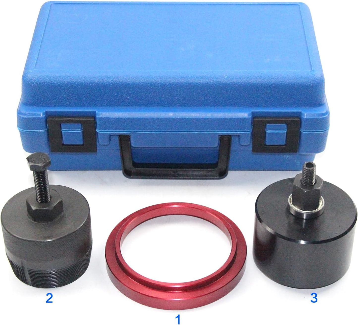 Crankshaft Front & Rear Oil Seal Tool Kit, Seal Remover & Installer Set Compatible with BMW N54 N55 Engines