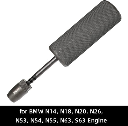 Fuel Injector Removal Tool Kit with Slide Hammer & Seal Installer – Compatible with BMW N14 N18 N20 N26 N47 N53 N54 N55 N57 N63 S63 B38 B48 B58 Engines