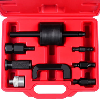 Engine Tools Diesel Injector Extractor Puller Kit Common Rail Tool Slide Hammer Puller Adaptors Fit for Mercedes Benz