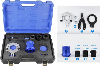 Differential Removal and Installation Tool Set for BMW, Rear Drive Axle Service Kit