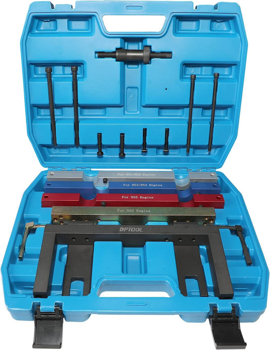 Master Engine Timing VANOS Camshaft Locking Tool Kit Compatible with BMW N51 N52 N53 N54 N55 S55 Engines