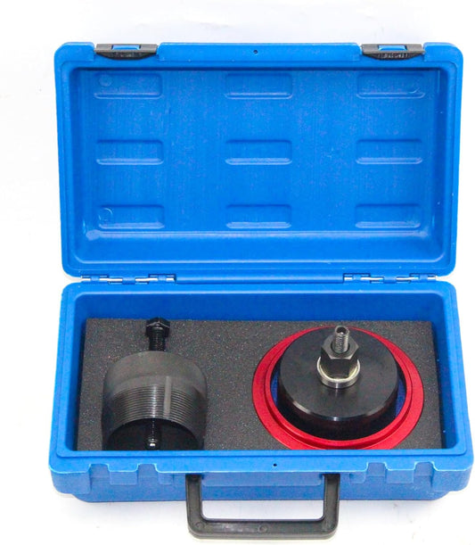 Crankshaft Front & Rear Oil Seal Tool Kit, Seal Remover & Installer Set Compatible with BMW N54 N55 Engines