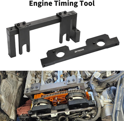 Camshaft Timing, Flywheel Holder & Fuel Injector Removal Tool Kit Compatible with BMW N20 N26 Engines