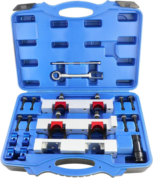 Camshaft Alignment Locking Tool & Fuel Injector Puller Kit Compatible with Mercedes-Benz M133 M260 M264 M270 M274 1.6L Engines – A/B Class – Replaces OEM 270589006100, 270589016100