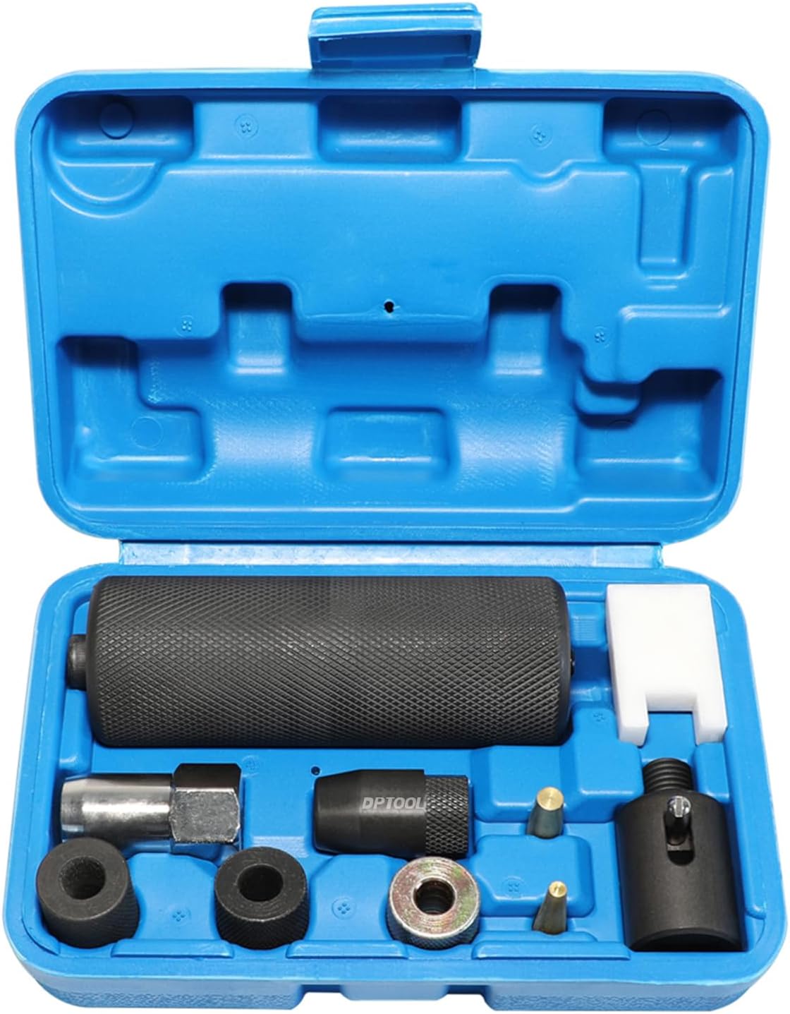 Fuel Injector Removal Tool Kit with Slide Hammer & Seal Installer – Compatible with BMW N14 N18 N20 N26 N47 N53 N54 N55 N57 N63 S63 B38 B48 B58 Engines