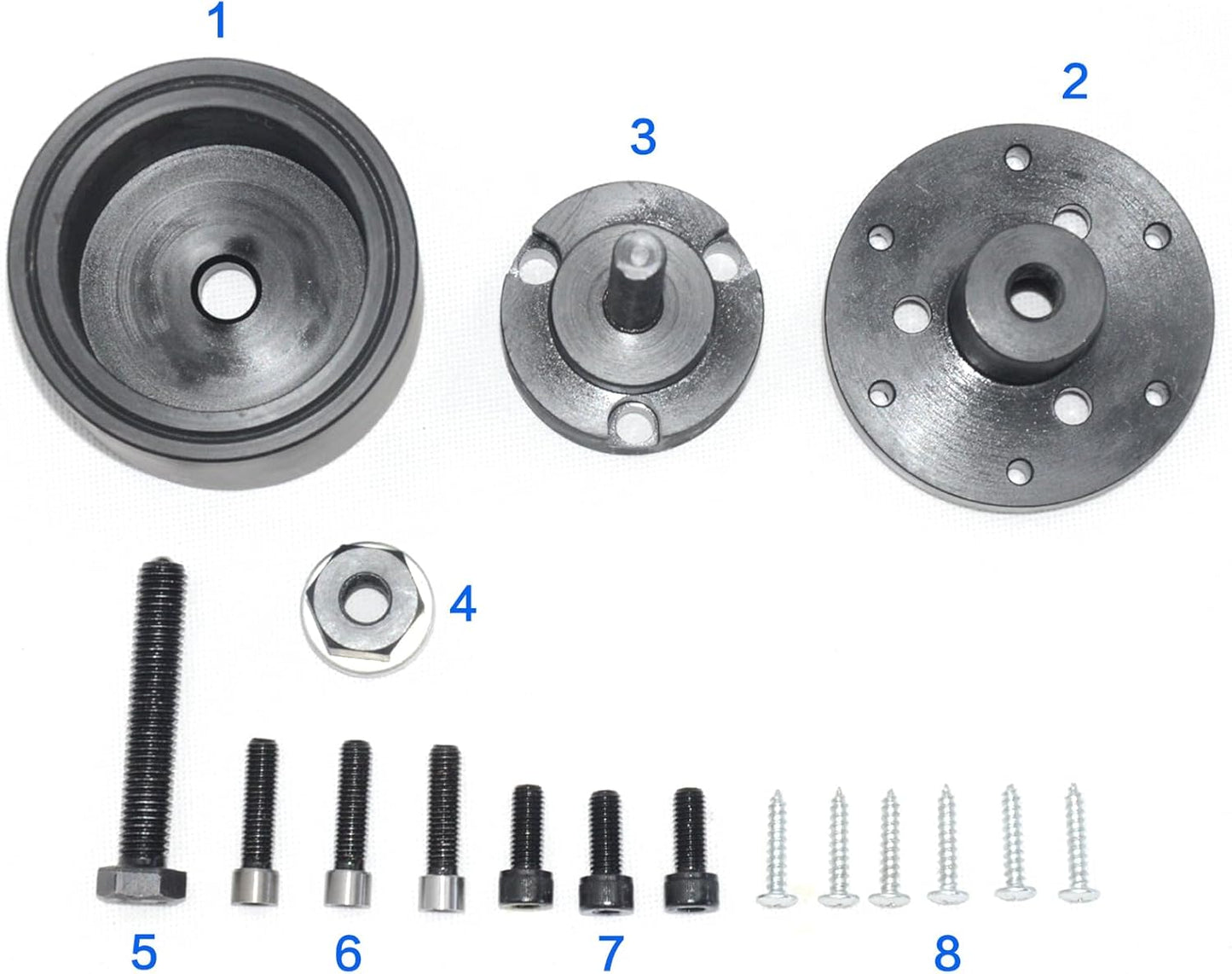 Crankshaft Front & Rear Oil Seal Tool Kit, Seal Remover & Installer Set Compatible with BMW N42, N45, N46, N52, N53, N54 Engines
