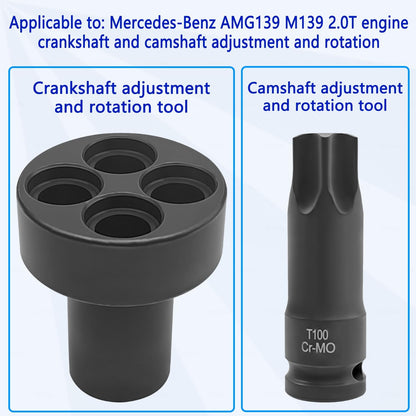 Engine Camshaft Timing Alignment Tool Kit Compatible with Mercedes-Benz AMG M139 2.0T, GLA 2nd C118 Engine – OEM Equivalent 139589004004