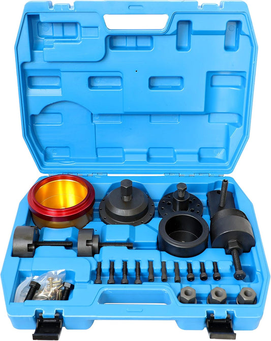 Upgraded Crankshaft Oil Seal Remover &amp; Installer Kit for BMW – Front &amp; Rear Seal Tool Compatible with N20, B38, N40, N42, N45, N45T, N46, N46T, N52, N53, N54, N55 Engines