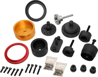 Upgraded Crankshaft Oil Seal Remover & Installer Kit for BMW – Front & Rear Seal Tool Compatible with N20, B38, N40, N42, N45, N45T, N46, N46T, N52, N53, N54, N55 Engines